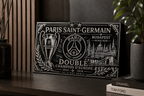 Plaque PSG Double Champion d'Europe | Budapest 2026 – vue 3