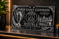 Plaque PSG Double Champion d'Europe 2025-2026 | Budapest |