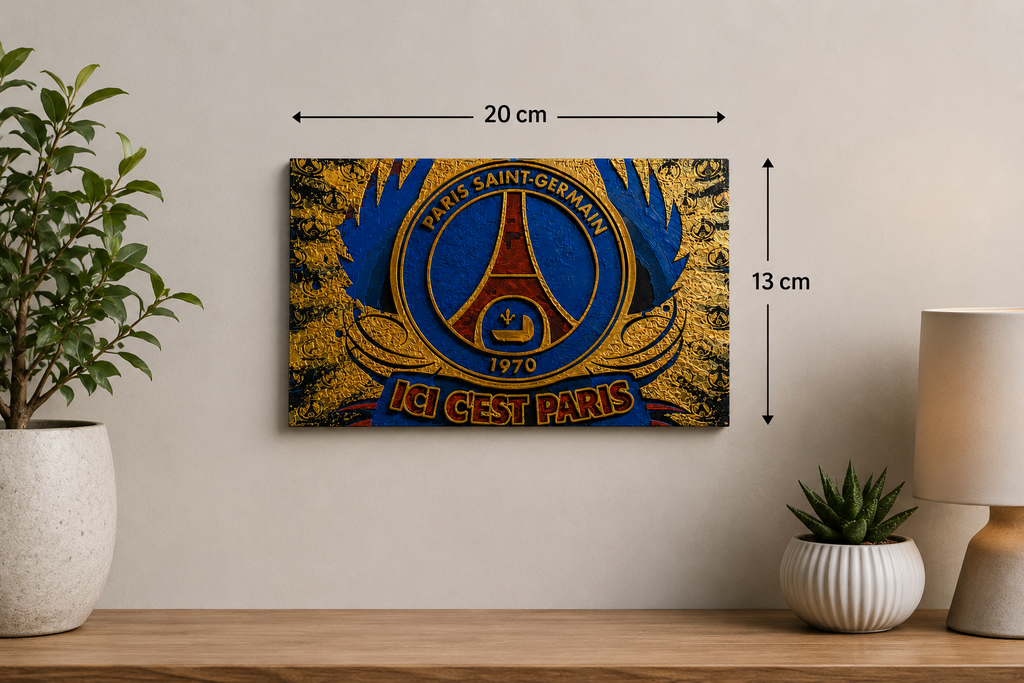 Tableau PSG – Ici C'est Paris Edition Dorée