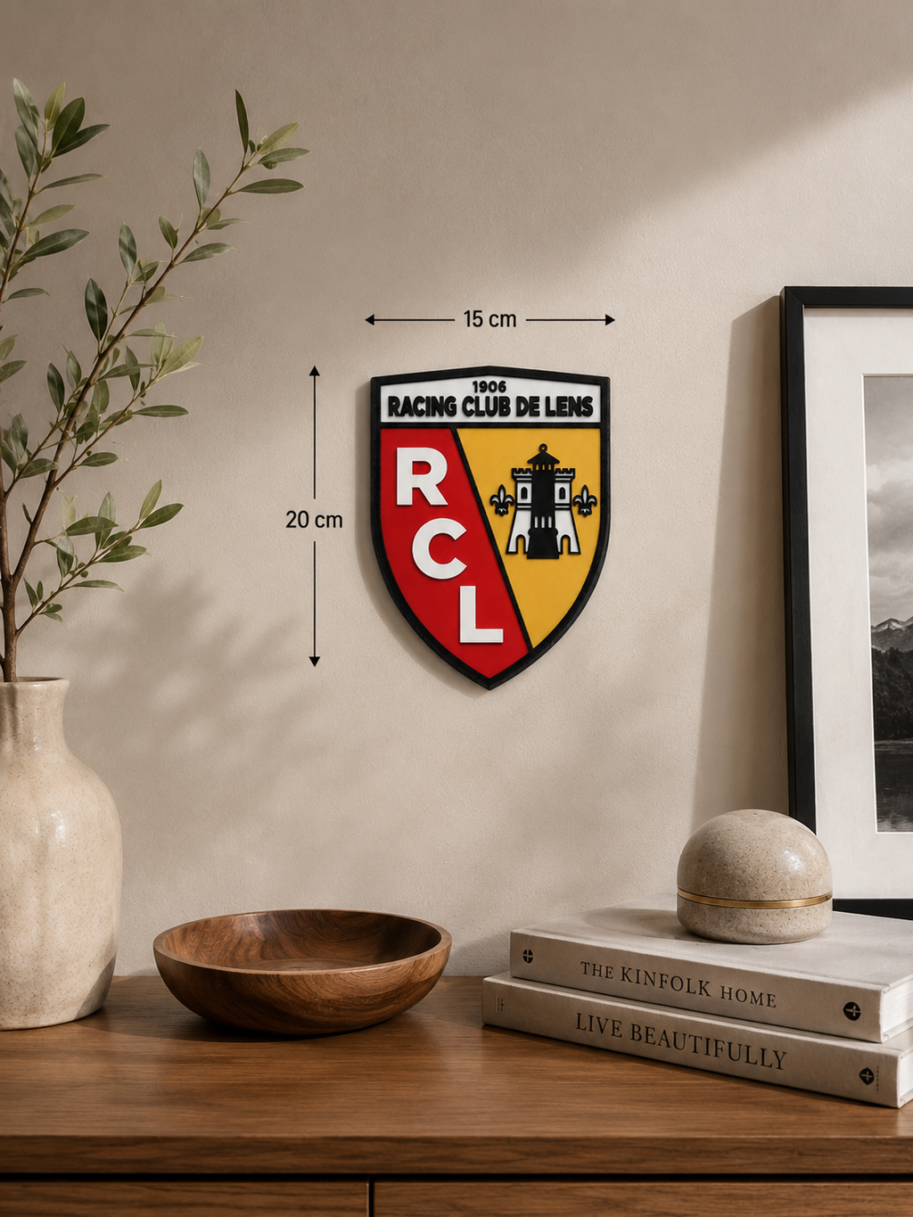 Plaque Décorative RC Lens – Design Premium