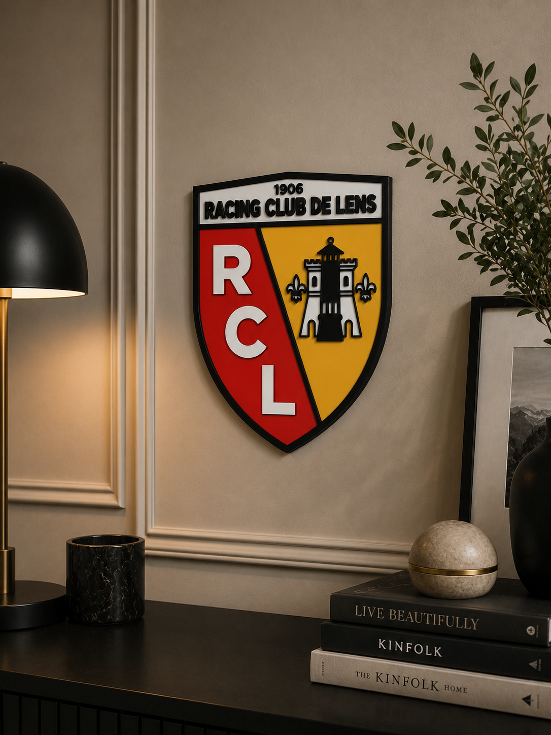 Plaque Décorative RC Lens – Design Premium