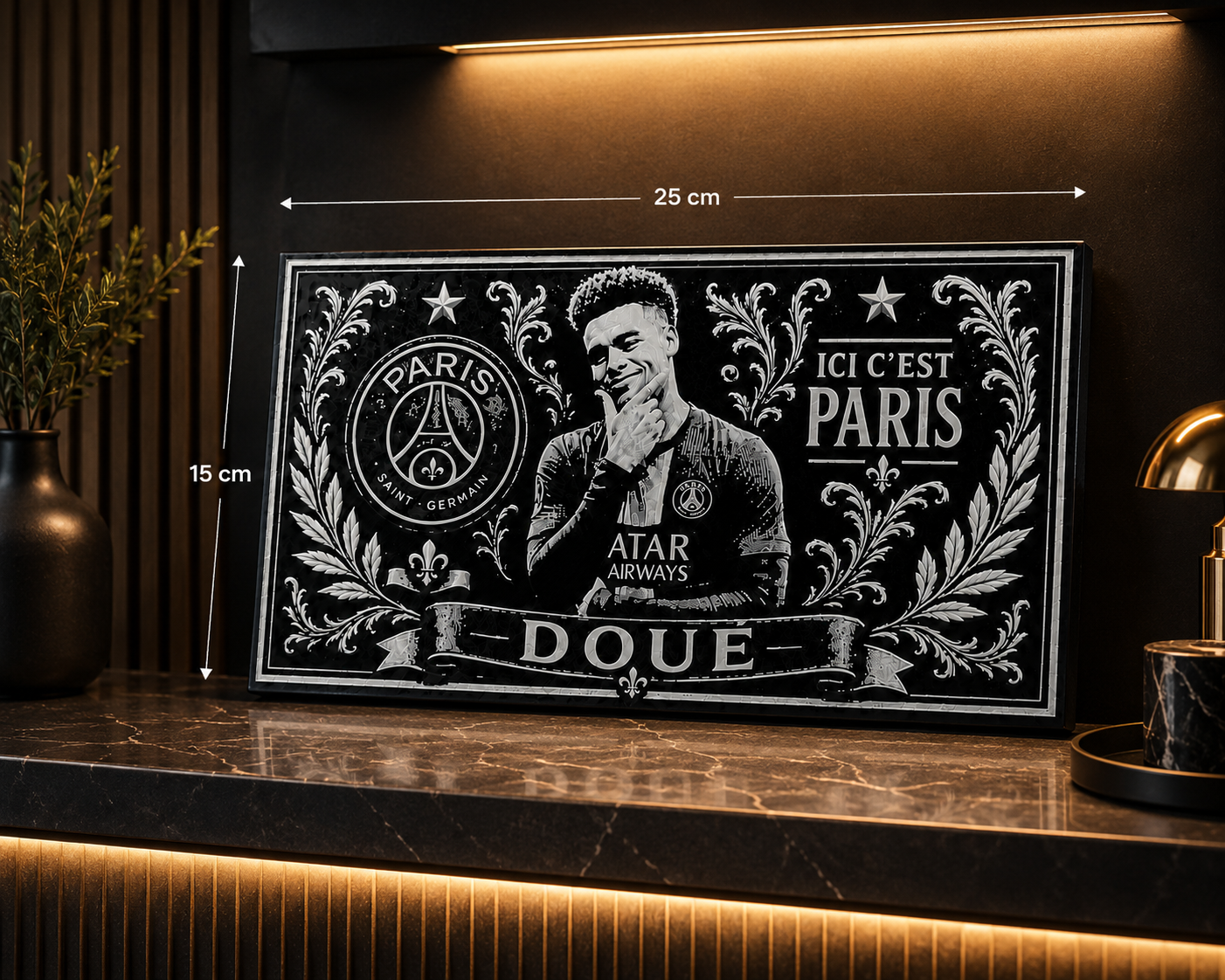 Cadre Décoratif 24cm — Doué | PSG
