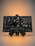 Plaque Gravée Michael Olise | Allez Les Bleus