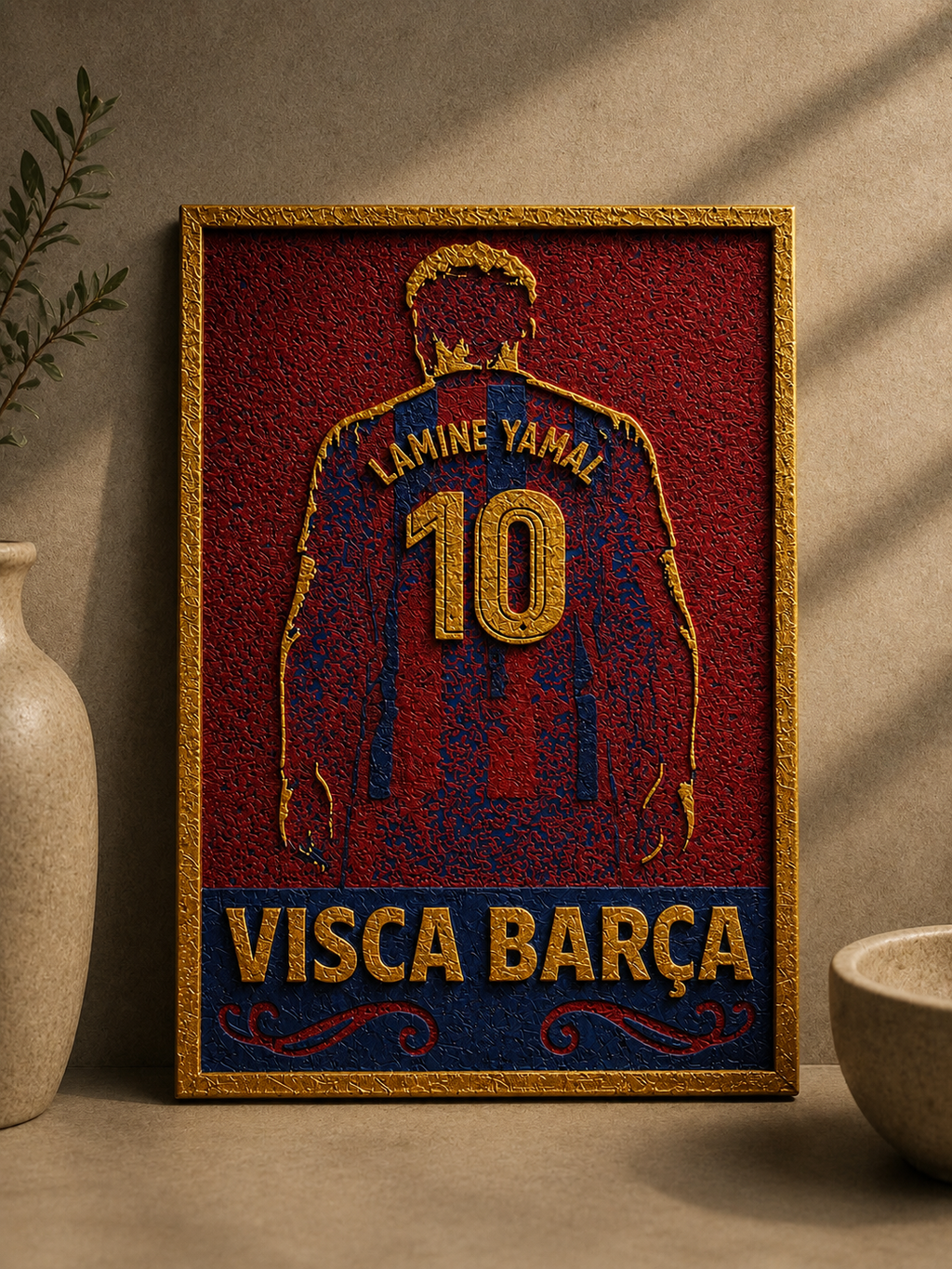 Tableau FC Barcelona – Lamine Yamal #10