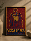 Tableau FC Barcelona – Lamine Yamal #10