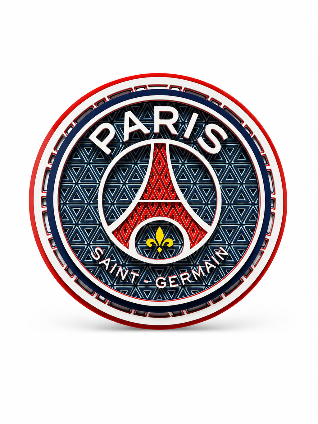 Mosaïque Décorative PSG – Design Premium