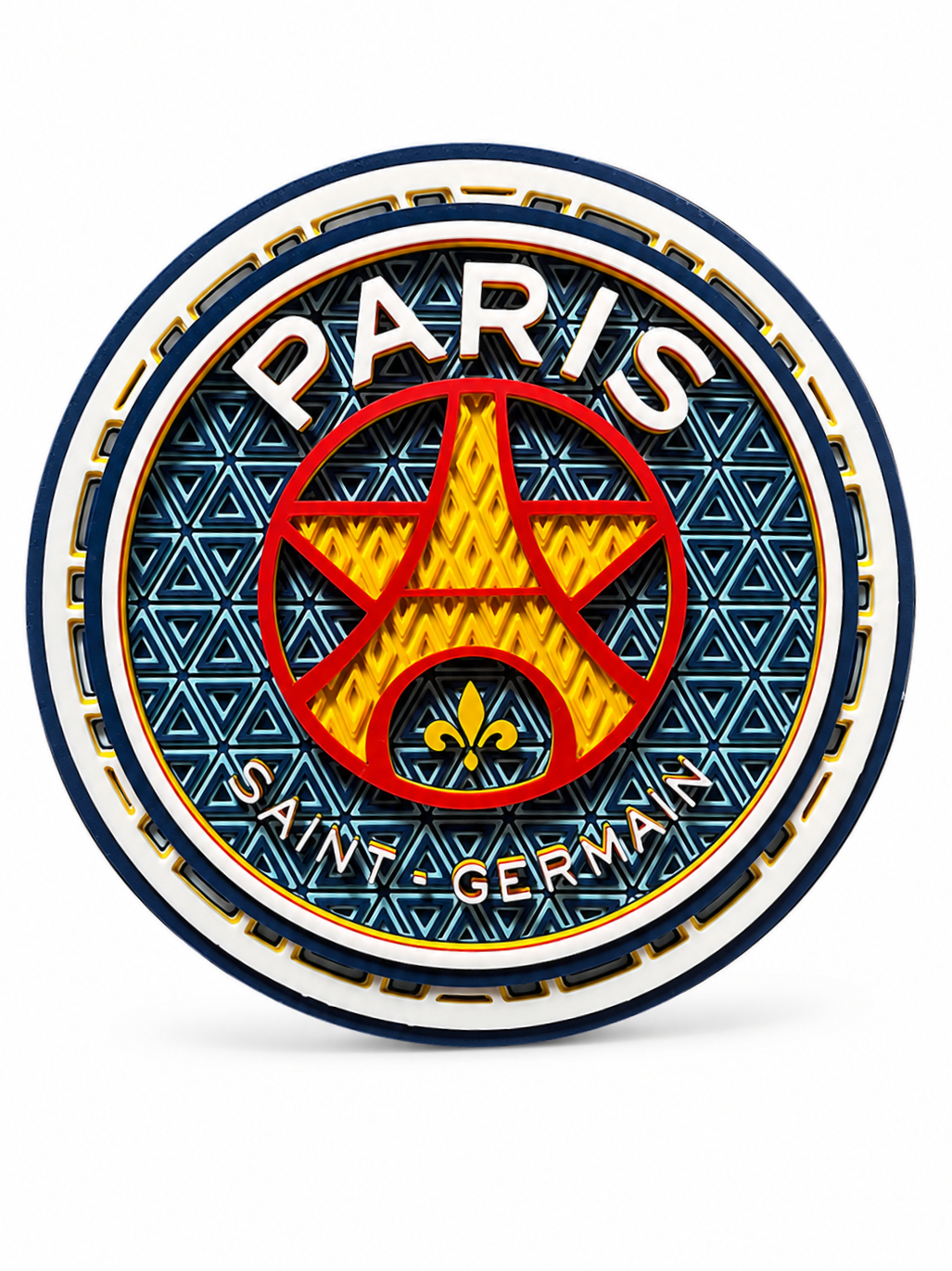Mosaïque Décorative PSG – Edition Ronde Premium